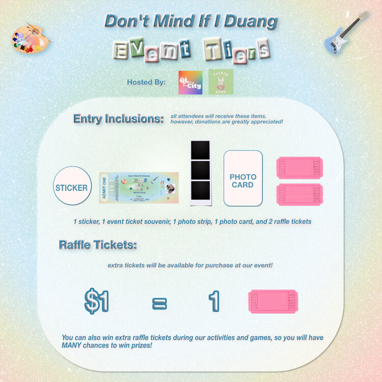 Event Tiers + Raffle Info
