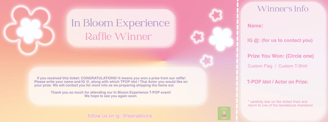 Raffle Winner Coupon