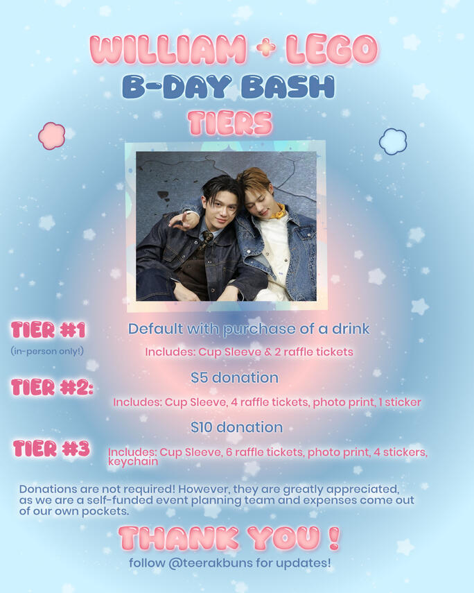 tier donation info